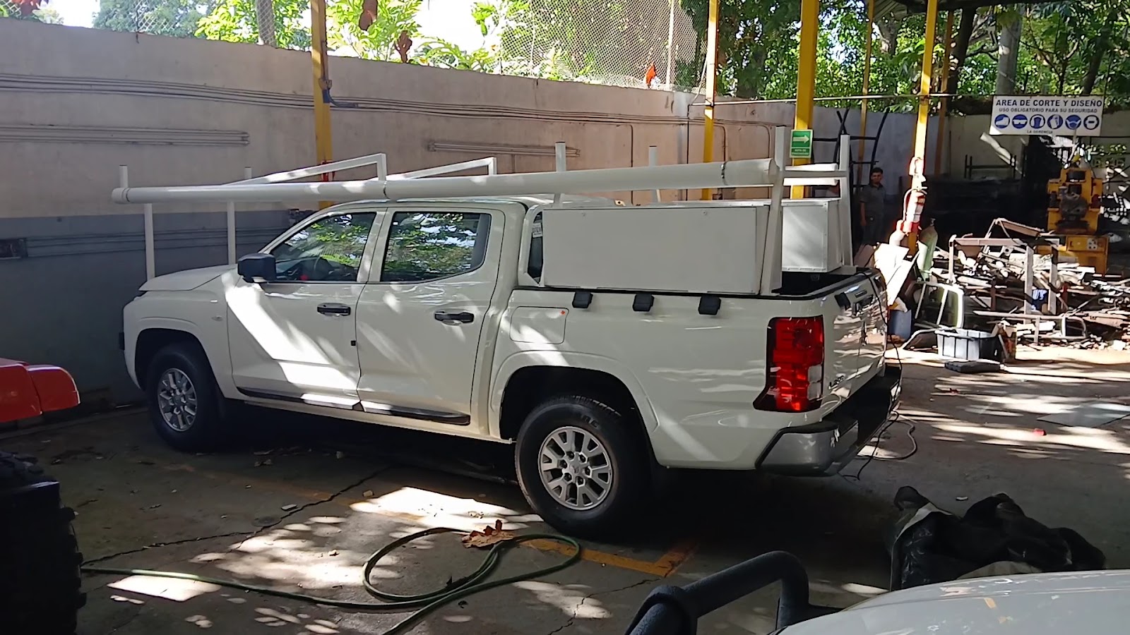 Rack metálico para pickup